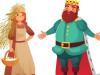 Las tres hijas del rey o gorro de junco: Cuento de princesas para leer a los niños