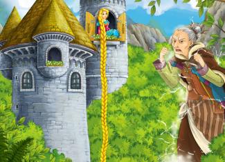 Rapunzel, cuento infantil tradicional para niños