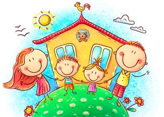 Ejercicios sobre la familia para niños