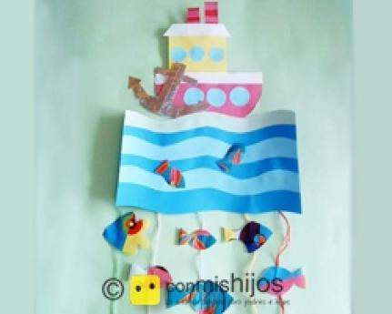 Fishing boat mobile