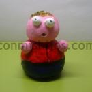 Figurita del caganer para el Belén. Manualidades para niños