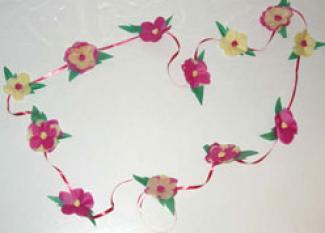 Flower garland