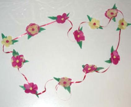 Flower garland