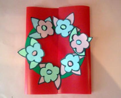 Flowers card