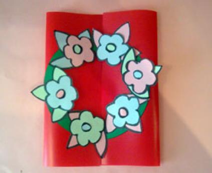 Flowers card