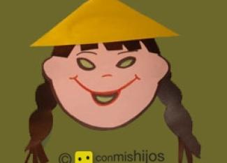 Chinese girl mask