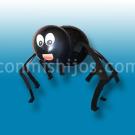 Araña de globos. Manualidades de Halloween para niños