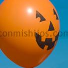 Calabaza globo. Manualidades de Halloween para niños