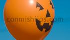 Calabaza globo. Manualidades de Halloween para niños