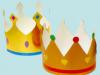 Coronas de reyes, manualidad para la fiesta de los niños