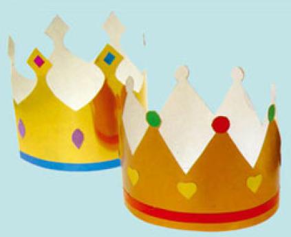 Coronas de reyes, manualidad para la fiesta de los niños