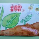 Bichitos del jardín. Dibujos paso a paso para niños pequeños