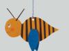 Abeja. Manualidades de cartón para niños