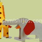 Animales de papel. Manualidades para niños