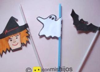 Straws for Halloween