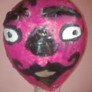 Papier mache head