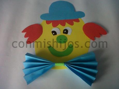 Paciencia Impuestos Excepcional Payaso decorativo. Adorno de Carnaval para niños