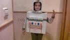 Disfraz de robot, manualidad de carnaval para niños
