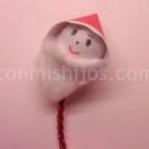 Papá Noel para el árbol de Navidad. Manualidades infantiles