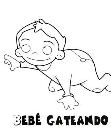 Bebé gateando