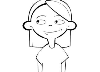 Niña sonriendo