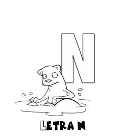 Letra N