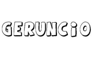 GERUNCIO
