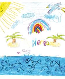 Nerea, 6 años, Cervera.