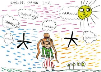 Sofía del Carmen Blanco Parrondo, 5 años