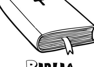 Dibujos de la Biblia para colorear por los niños