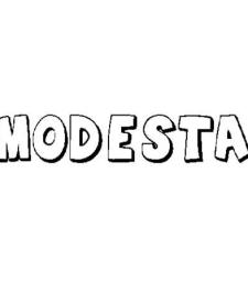 MODESTA