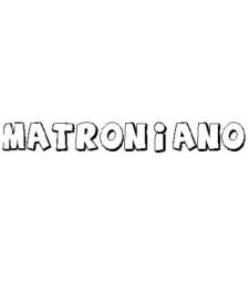 MATRONIANO