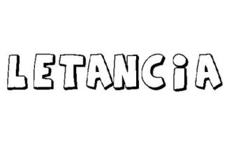 LETANCIA