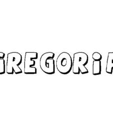 GREGORIA