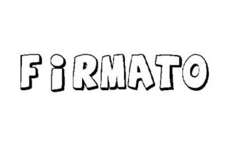 FIRMATO