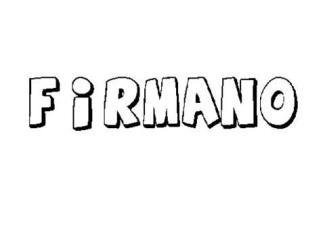 FIRMANO