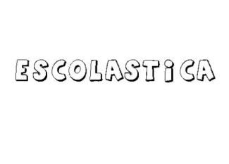 ESCOLÁSTICA