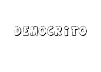 DEMÓCRITO