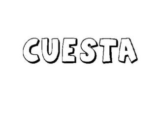 CUESTA