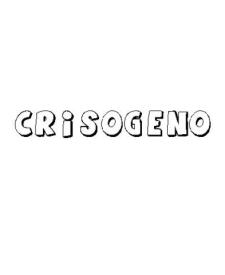 CRISÓGENO