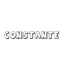 CONSTANTE