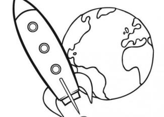 Cohete rodeando la tierra