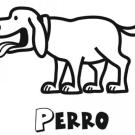 Dibujo gratis de un perro para colorear. Imágenes de animales