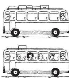 Dibujos de autobuses para colorear por los niños