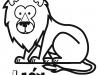 Dibujos de león para imprimir y colorear. Dibujos de animales