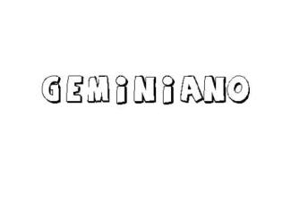 GEMINIANO