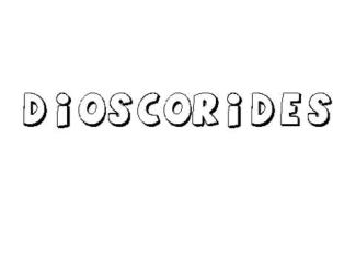 DIOSCÓRIDES