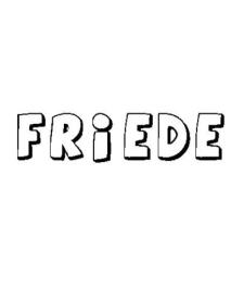 FRIEDE