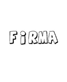 FIRMA