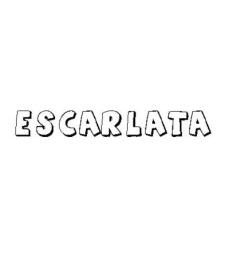 ESCARLATA 